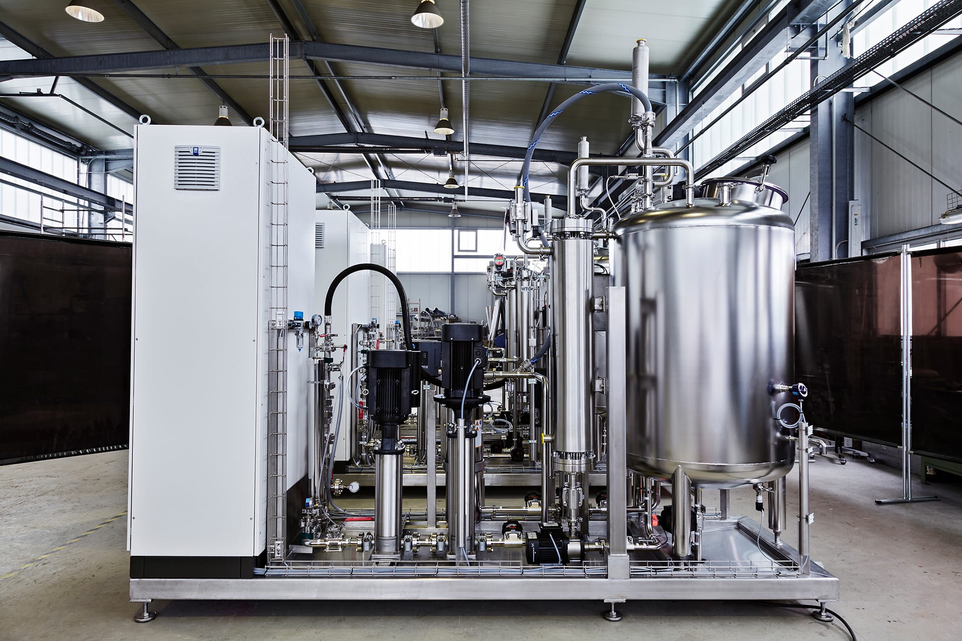 Rotan CIP-System zur automatisierten Innenreinigung in der industriellen Reinigungstechnik